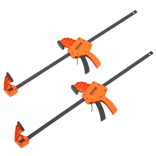 Vevor Bar Clamps Set for Woodworking 2Pieces 24 in 1Handed Clamp