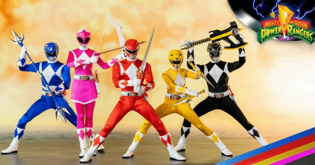 Figurines et statues de Power Rangers