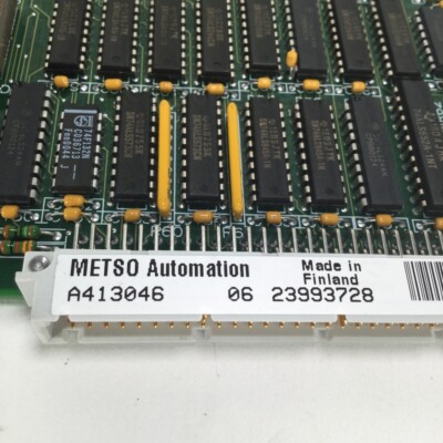 Metso Automation Valmet NELES CPU A413046 06 PLC Board UMP