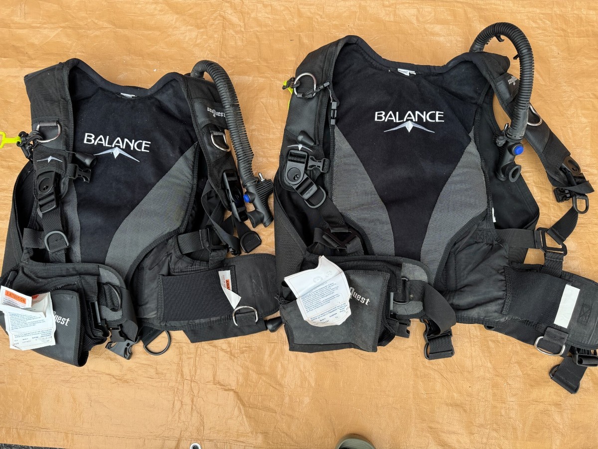 ダイビング　BC　ジャケット　SEAQUEST  BALANCE  シークエスト　 バランス　  バックフロート ダイビングBCジャケットSEAQUEST BALANCE シークエスト バランス