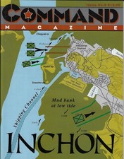Command Magazine # 9 Inchon - MacArthur's Gambit Korean War Sept 1950 Unpun FS