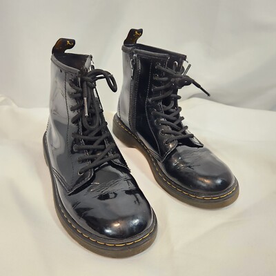 Patent Leather Boots Dr Martens 146 Martens Patent Leather Combat