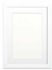 Black or White Photo Picture Frames with Quality Black , White or Ivory Mounts
