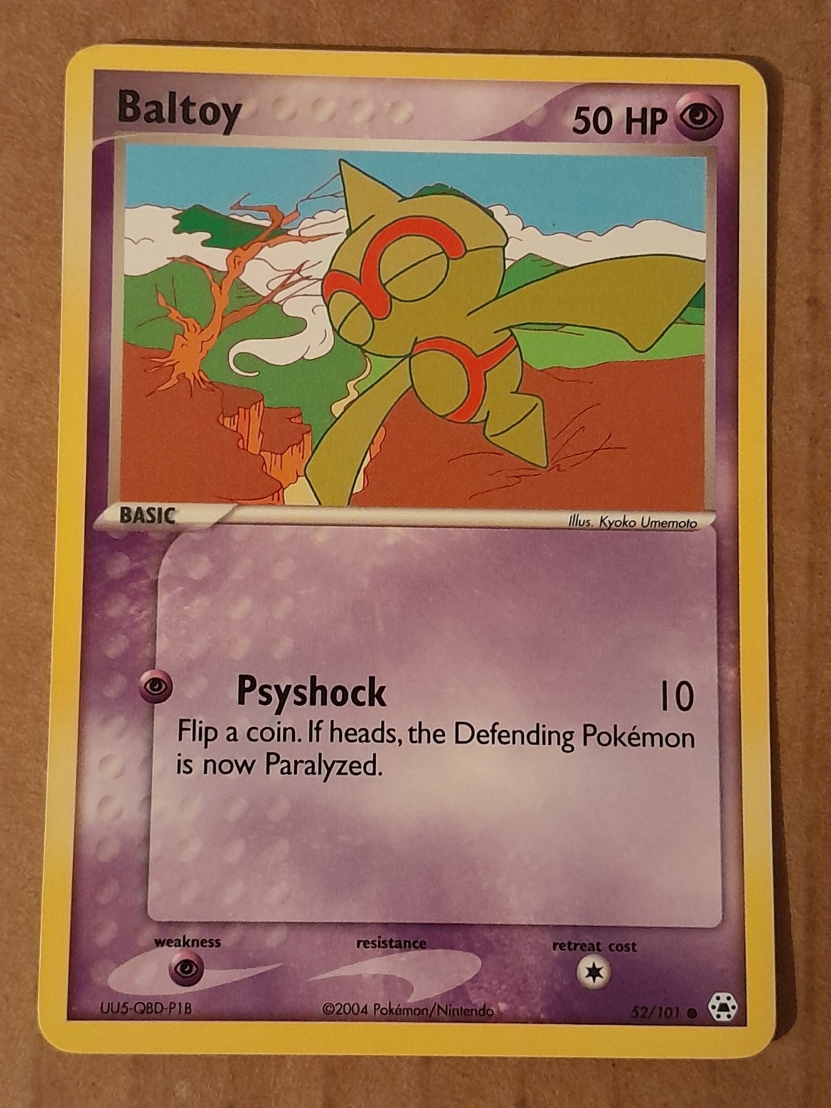 Pokemon Baltoy 52/101 Hidden Legends NM-MT See Pictures