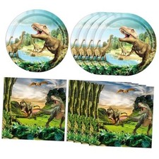 Party Supplies Dinosaur Theme Disposable Tableware Party Dinosaur Birthday
