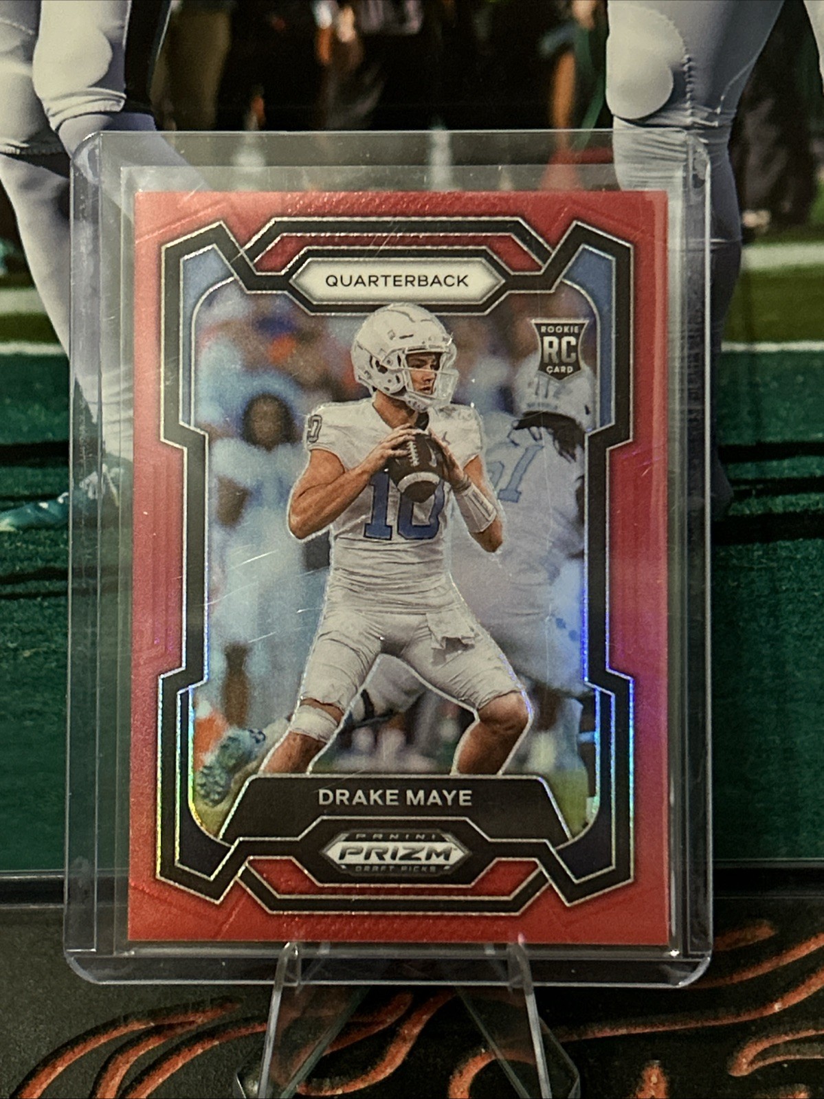2024 Panini Prizm Draft Picks - Drake Maye #103 Red Prizm /299 (RC)