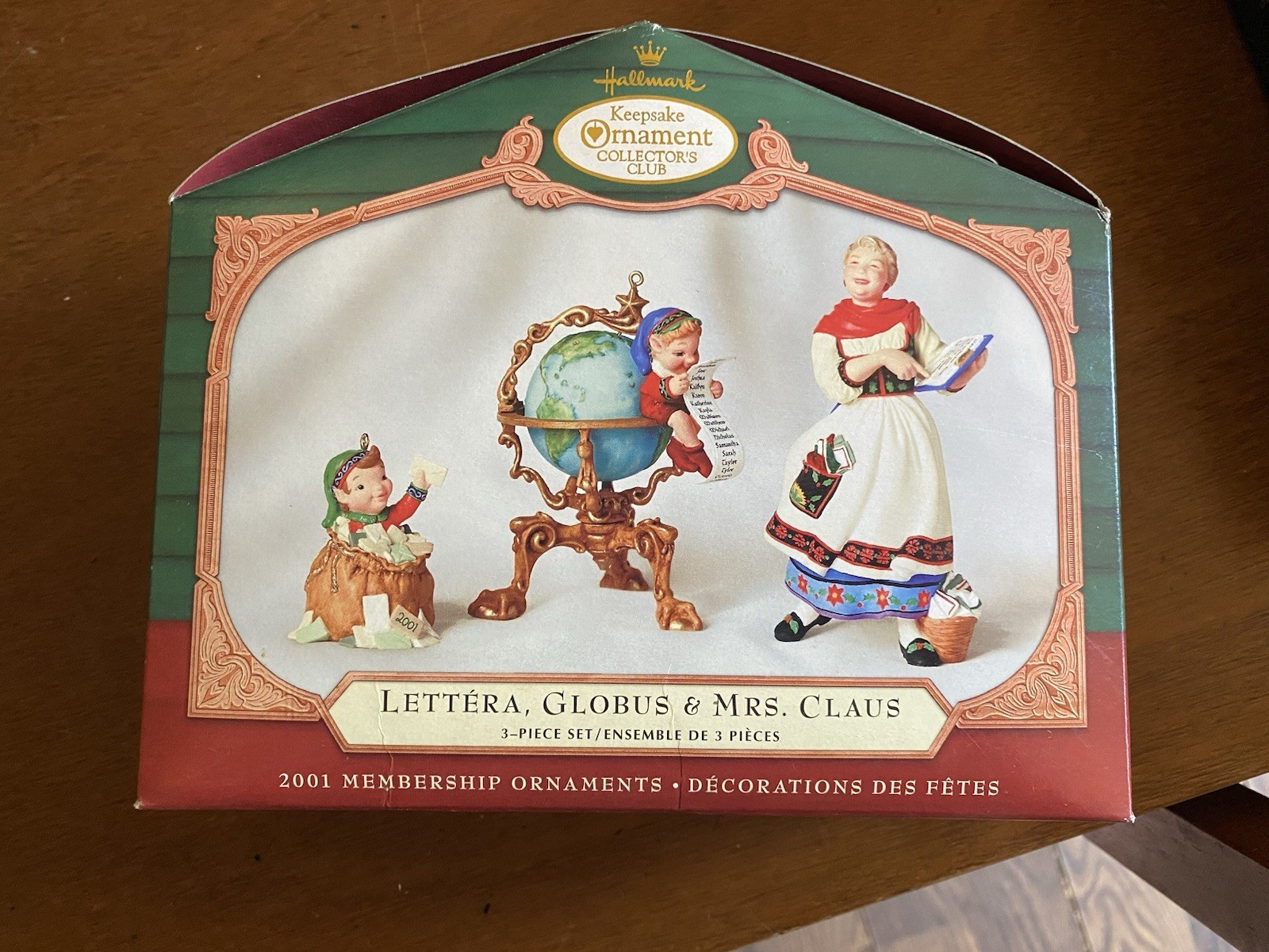 2001 BNOS Hallmark Keepsake Ornament Collector Club Exclusive