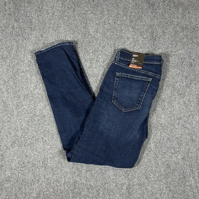 NWT Urban Pipeline Jeans Mens 36x32Super Flex Slim Fit Blue Dark Wash #3094