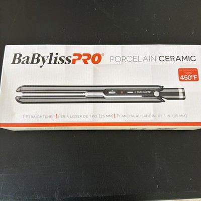BaBylissPRO Porcelain Ceramic 1'' Straightening Iron | BP9557UC