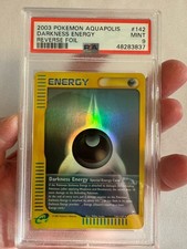 2003 Pokemon Darkness Energy Reverse Holo E Reader Aquapolis 142/147 PSA 9 Mint! on eBay
