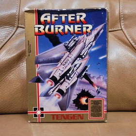 After Burner Tengen Nintendo NES Box Game Sleeve