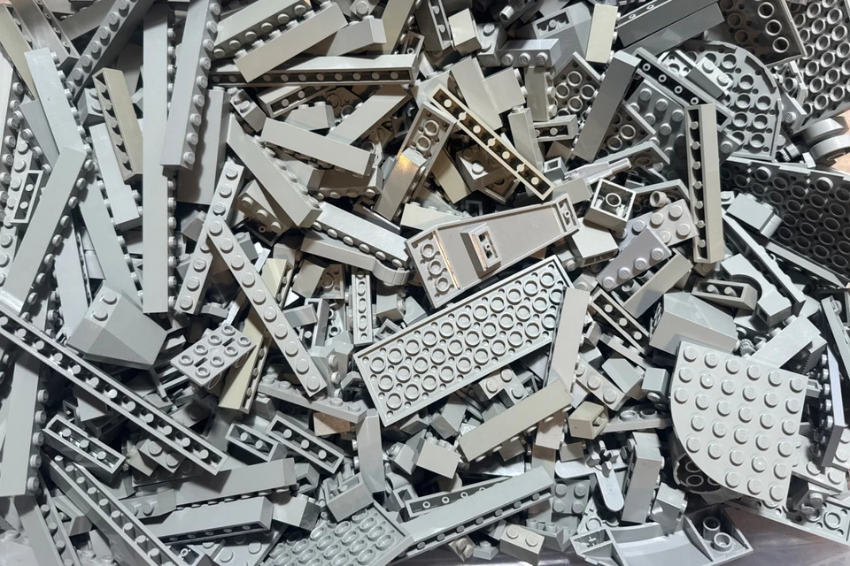 LEGO Clásico Espacio y Castillo Antiguo Gris Claro 100 Piezas Surtido Foto 2 de 4