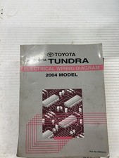 2004 Toyota Tundra Electrical Wiring Diagram