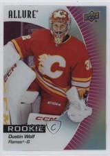 2023-24 Upper Deck Allure Rookies Pink Lemonade Dustin Wolf #104 1b0e