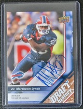2009 Upper Deck Draft Edition #176 Marshawn Lynch Autograph /5 RARE!!!!
