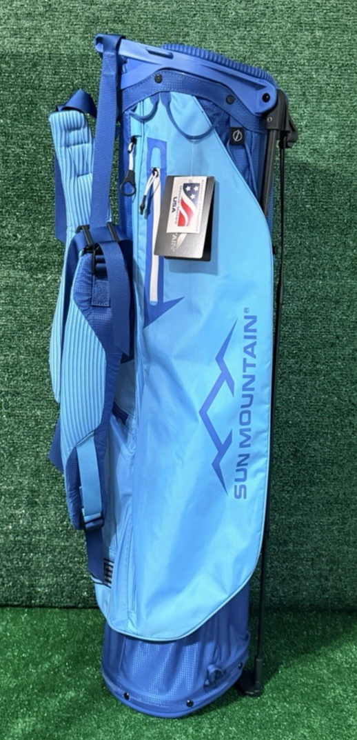 SUN MOUNTAIN ゴルフバッグ Sun Mountain Surf River 2.5+ Golf Bag Lightweight 4-Way Stand