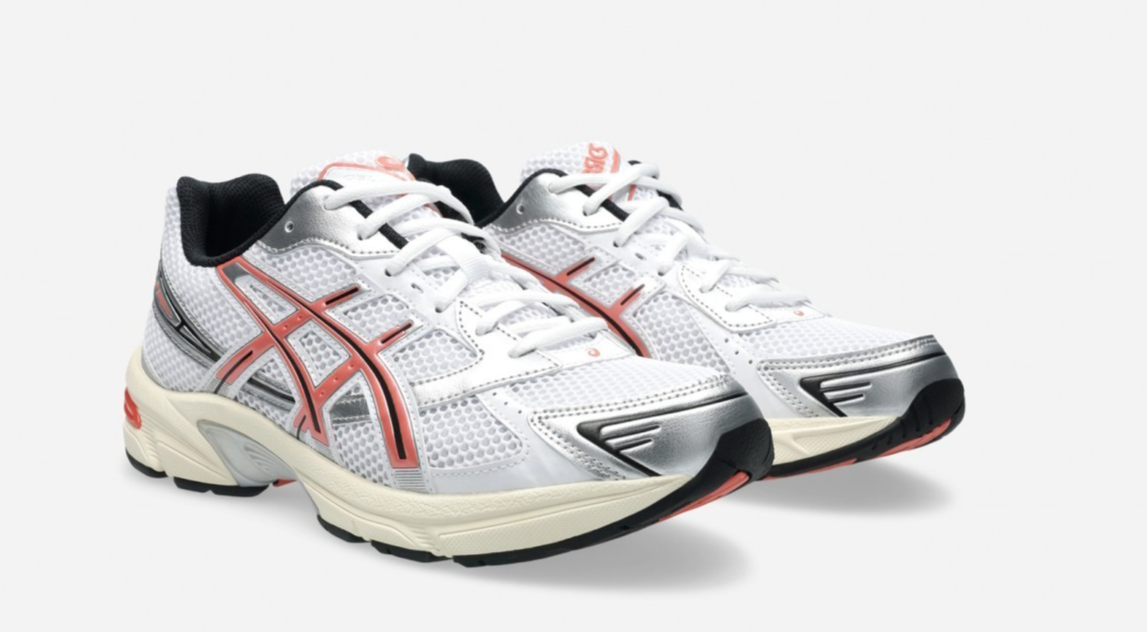 ASICS Gel-1130 White Desert Red Men's Sports Sneaker 1203A609-102