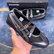 Vintage ONITSUKA TIGER MEXICO 66 TGRS BALLERINA Silver/Black 1182A677-001