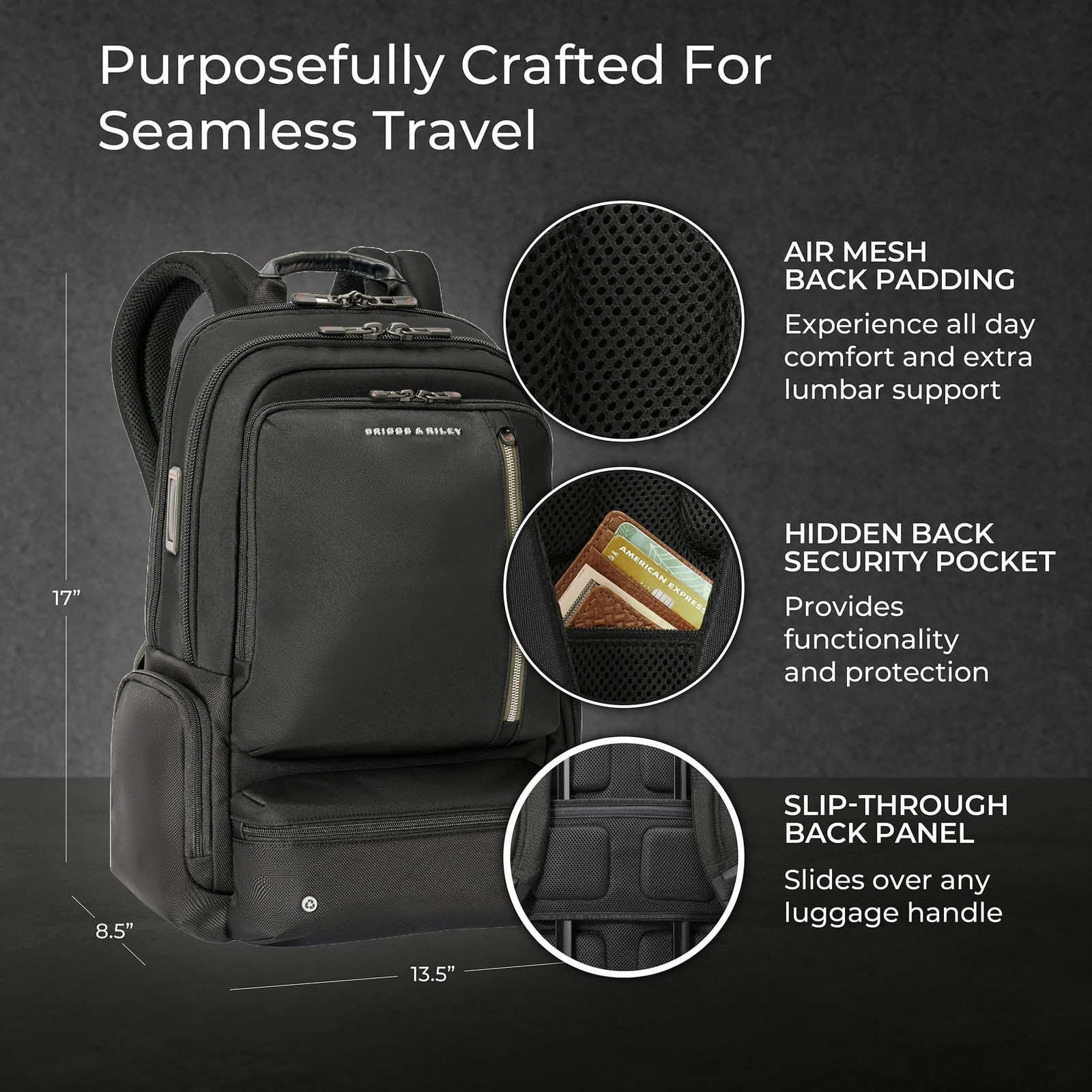 Sac à dos cargo Hta grand format imperméable avec dos ergonomique - 2