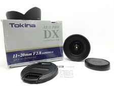 Tokina AT-X Pro SD 11-20mm f/2.8 IF DX AS Lens Boxed with Accessories.