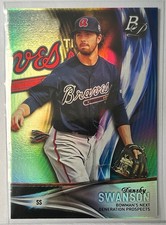 2016  Bowman Platinum #NGP-3 Dansby Swanson Next Generation Prospects Braves