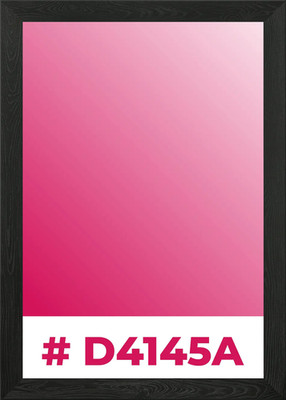 Pink Gradient Colorfull Framed Wall Art Poster Canvas Print Picture