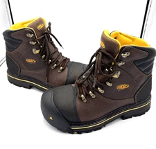 KEEN Utility Men's Milwaukee 6" Steel Toe Work Boot SIZE 8