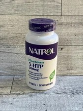 Natrol 5-HTP Time Release Maximum Strength 200 mg 30 Tablets Egg-Free…05/27