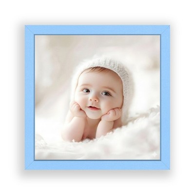 PROCUT Modern Baby Blau Neugeboren Baby Junge Foto Bilderrahmen Geschenk Kinderzimmer Deko