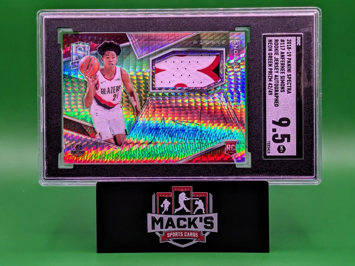 Anfernee Simons Trading Cards for sale | eBay