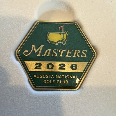 Masters 2026 BALL MARKERS ボールマーカー Masters 2026 Limited Edition Ball Marker Golf | eBay
