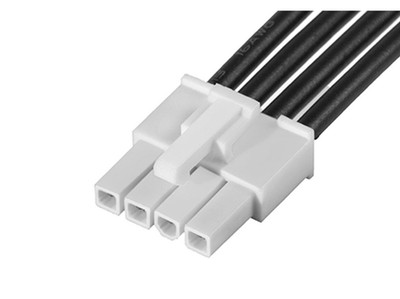OEM New Molex 2153201043 Mini-Fit Jr 4-Pos 600mm Socket-to-Socket Qty 10