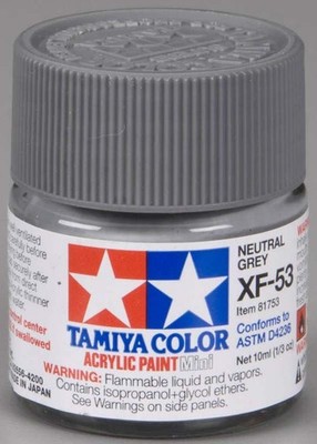 TAM81753 ACRYLIC MINI XF53, NEUTRAL GREY