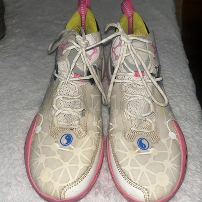 Li-Ning Wade Shadow 3 Test R2 White Pink Basketball Shoes Mens Size 13