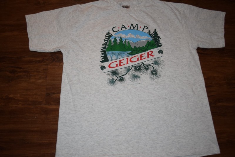 Camp Geiger vtg 1992 USMC Marines t shirt Single Stitch Lejeune Mens XL Usa Made