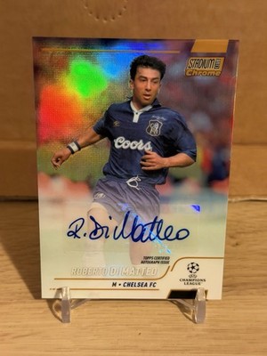 2021-22 Topps Stadium Club Roberto Di Matteo Gold /50 Auto