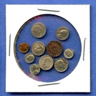 Lot of10 Miniature US Cents Assorted Mini Novelty Pennies Nickels Tokens Coins