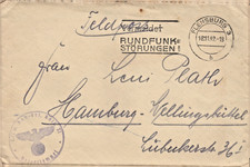 Niemiecka poczta polowa II wojna światowa II wojna światowa Bau-Ers.Btl.XI Eggebek/Flensburg