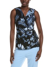 Anne Klein Wrap Top Womens