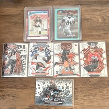 Panini Chase Johnson Rookie Bengals Card Lot Prizm Elevate 2023 (7 Cards)