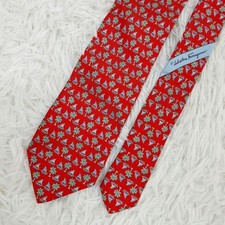 Cravatta Salvatore Ferragamo Yacht modello palma usata in ottime condizioni d...