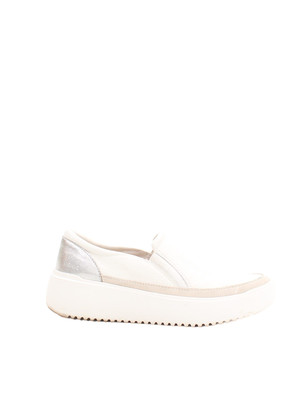 Vionic flache Damenschuhe UK 4 weiß 100% andere Bootsschuhe