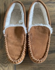 J Crew Men's Suede Scuff Slippers Size 9