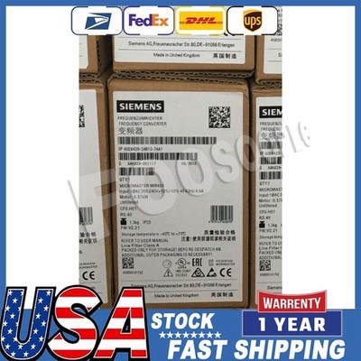 New Siemens MICROMASTER420 without filter 6SE6420-2AB13-7AA1 6SE6 420-2AB13-7AA1