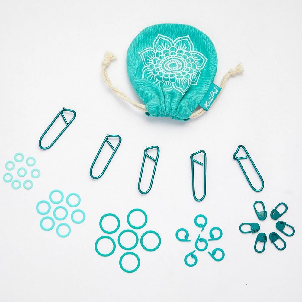 Knitpro Mindful Stitch Markers 100 Pack 24X12x2.3cm - Image 2