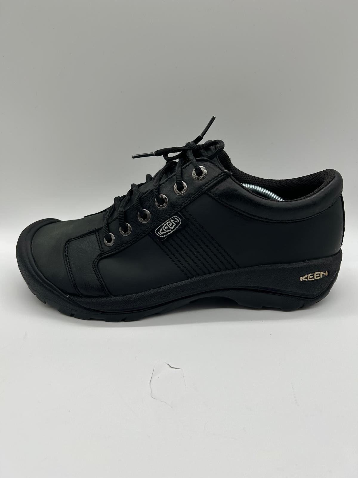 Scarpe Keen Austin uomo 11 nere basse stringate pelle casual 1002990