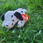 RARE VINTAGE RETIRED 1996 TY BEANIE BABY DOTTY THE DOG WITH PVC PELLETS/ERRORS.