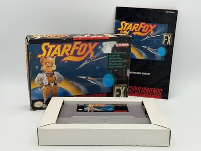 Star Fox | Super Nintendo SNES | CIB komplett in Box | NTSC/USA Version