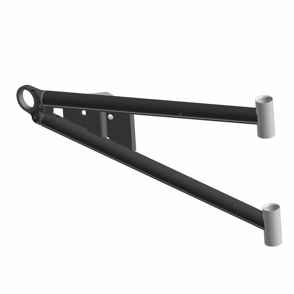 Brazo de control Polaris, delantero, superior, izquierdo, negro mate Foto 2 de 3