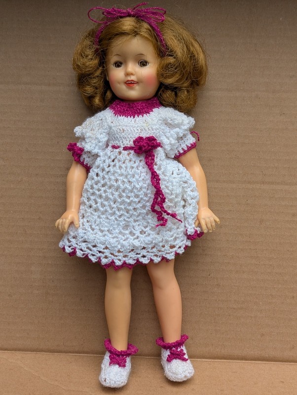 Vintage 50's Ideal Shirley Temple Doll ST-12 12 Inches Vinyl